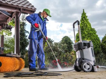 Exterior Cleaning Unlimited Technician & Equipment