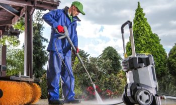 Exterior Cleaning Unlimited Technician