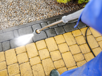 Exterior Cleaning Unlimited Clean Driveway