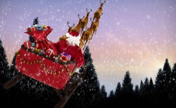 Exterior Cleaning Unlimited Santa in The Sky