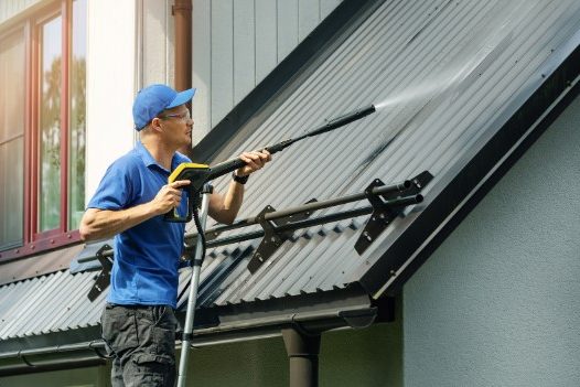Exterior Cleaning Unlimited Metal Roof Power Washer