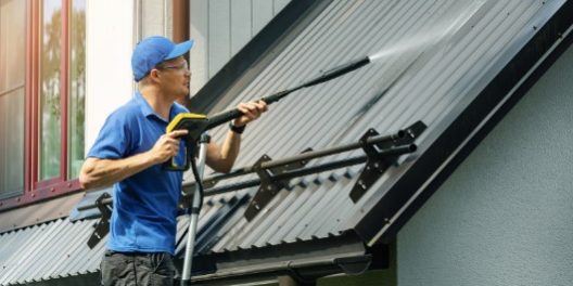 Exterior Cleaning Unlimited Metal Roof Power Washer